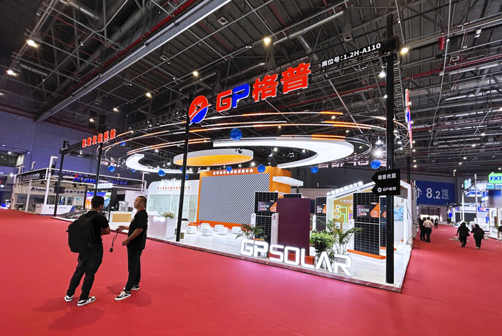 300㎡上海光伏國際展覽設(shè)計(jì)搭建項(xiàng)目